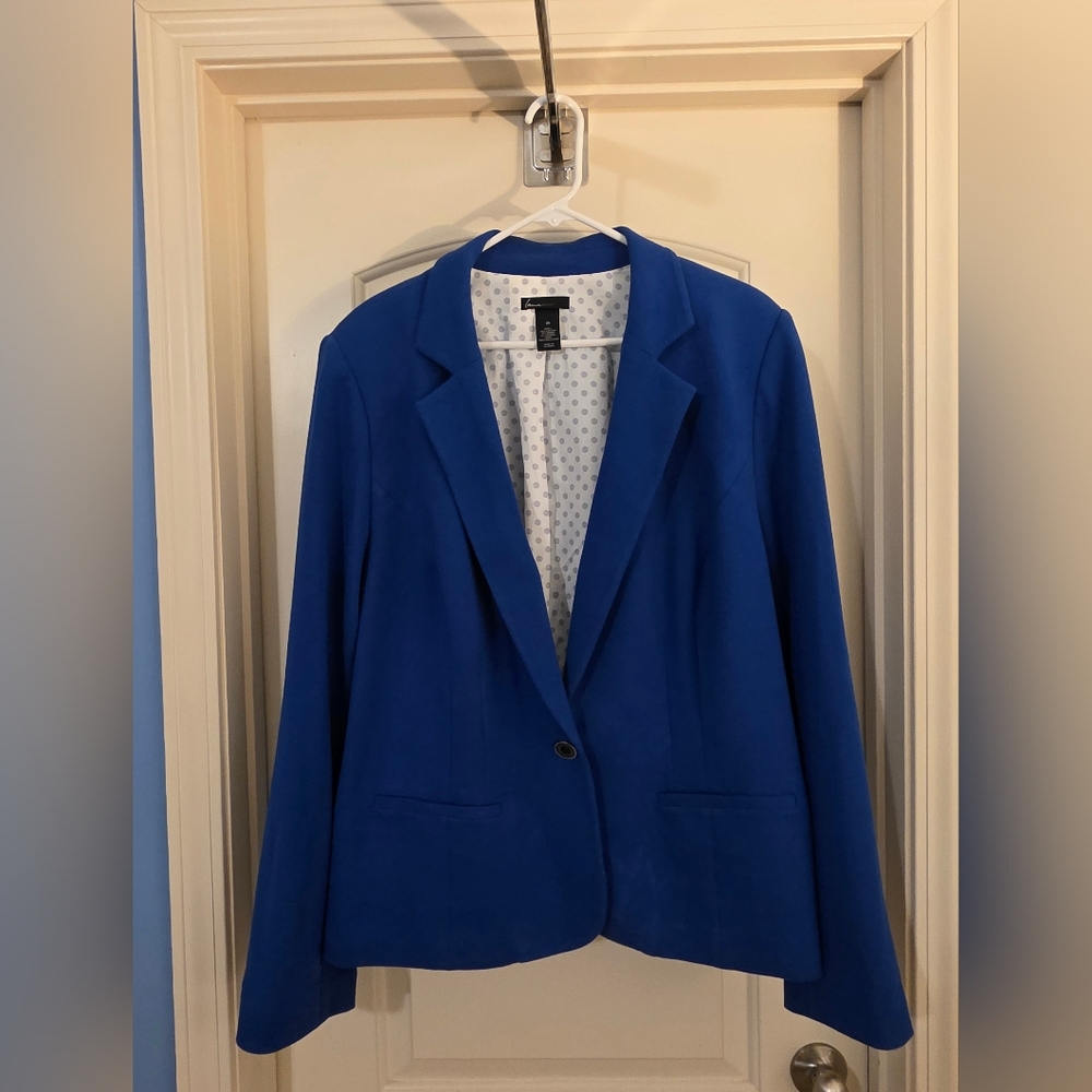 Lane Bryant Royal Blue Blazer